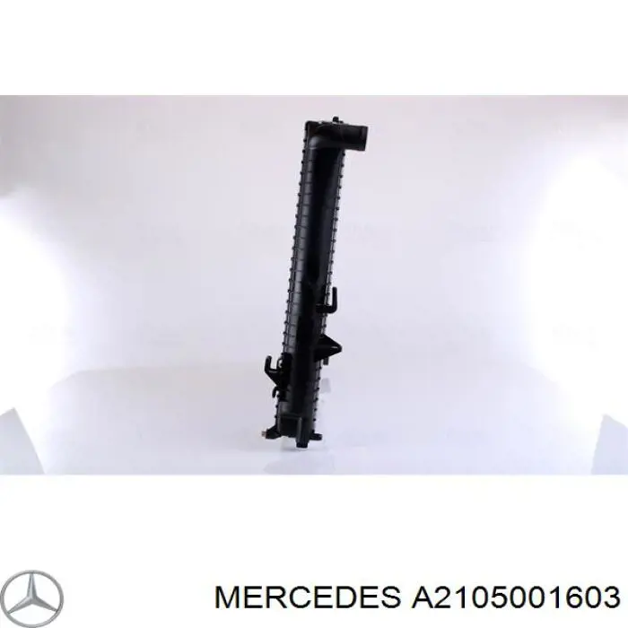 A2105001603 Mercedes radiador refrigeración del motor