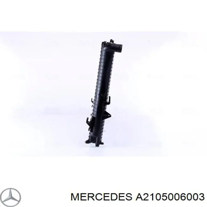 A2105006003 Mercedes radiador refrigeración del motor