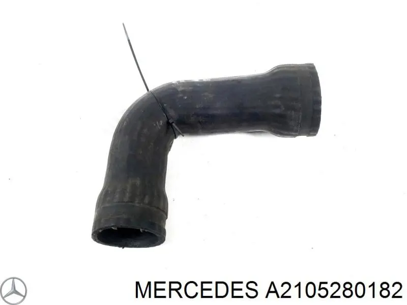 A2105282982 Mercedes tubo flexible de aire de sobrealimentación derecho