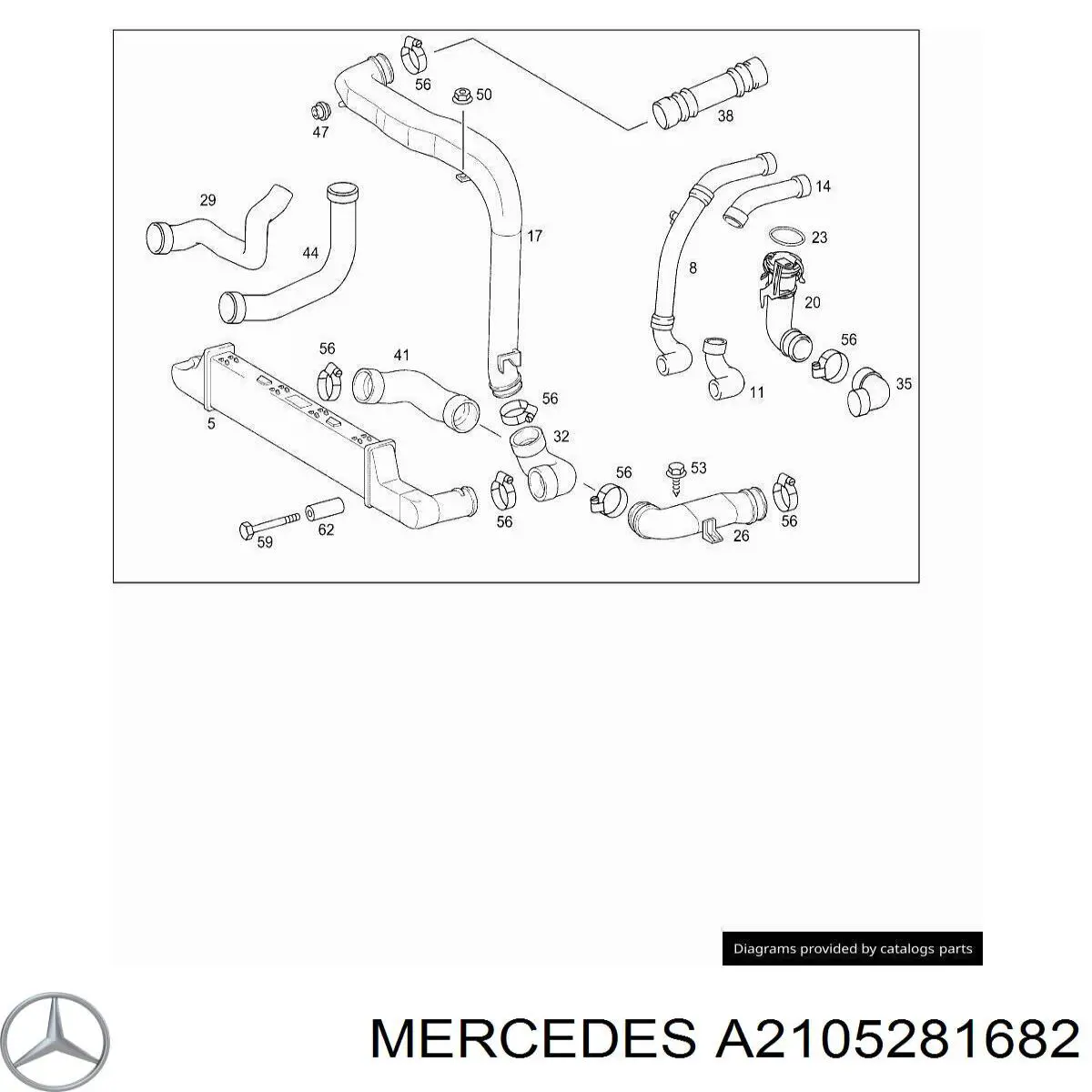 A2105281682 Mercedes 