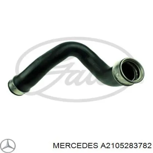 A2105283782 Mercedes tubo flexible de aire de sobrealimentación derecho