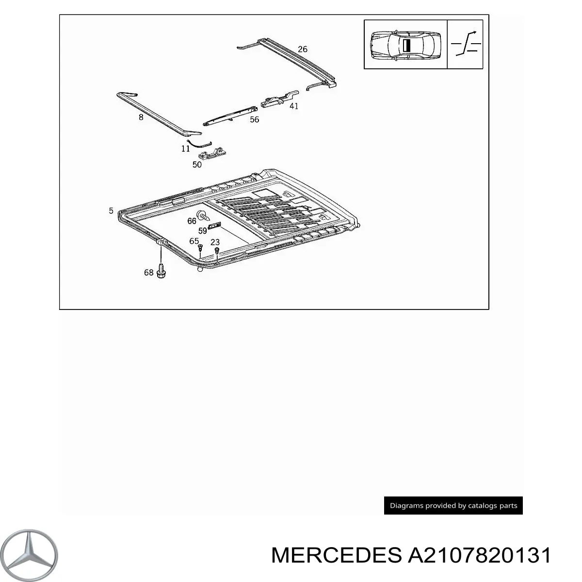 A2107820131 Mercedes 