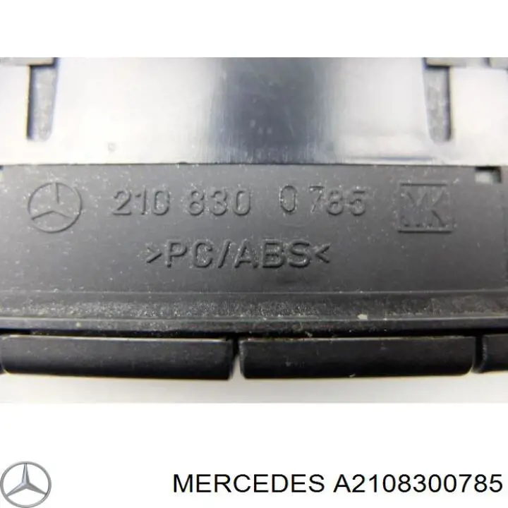 A2108300785 Mercedes unidad de control, calefacción/ventilacion