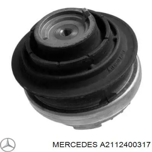 A2112400317 Mercedes almoahada (soporte Del Motor Izquierda / Derecha)