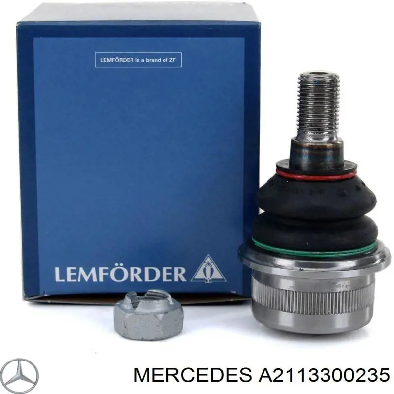 A2113300235 Mercedes rótula de suspensión inferior