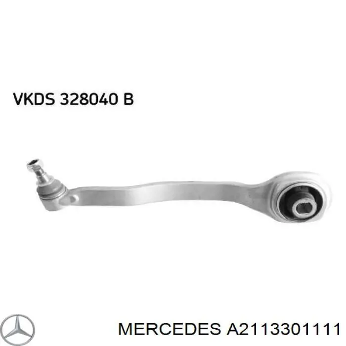 A2113301111 Mercedes barra oscilante, suspensión de ruedas delantera, inferior izquierda