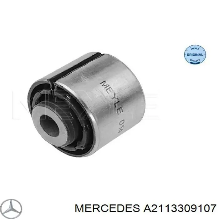 A2113309107 Mercedes barra oscilante, suspensión de ruedas delantera, inferior izquierda