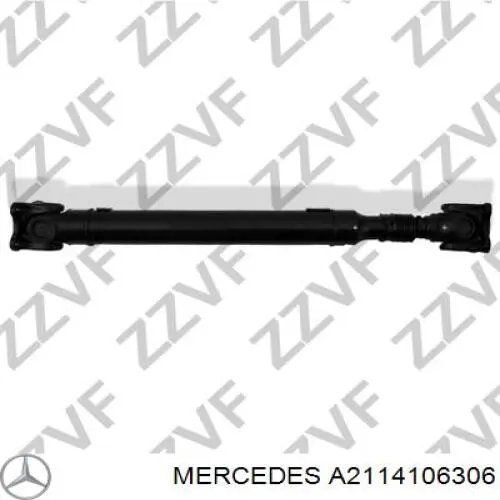 A2114106306 Mercedes árbol cardán, eje delantero