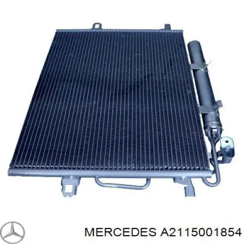 A 211 500 18 54 Mercedes condensador aire acondicionado