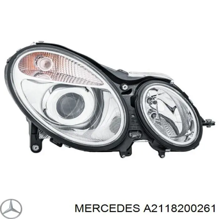  Faro derecho para Mercedes E S211