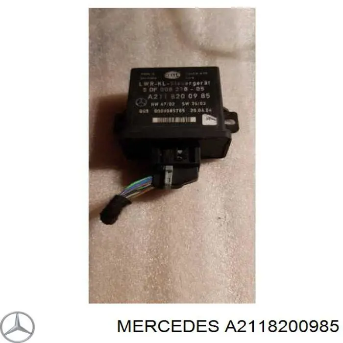 A2118200985 Mercedes 