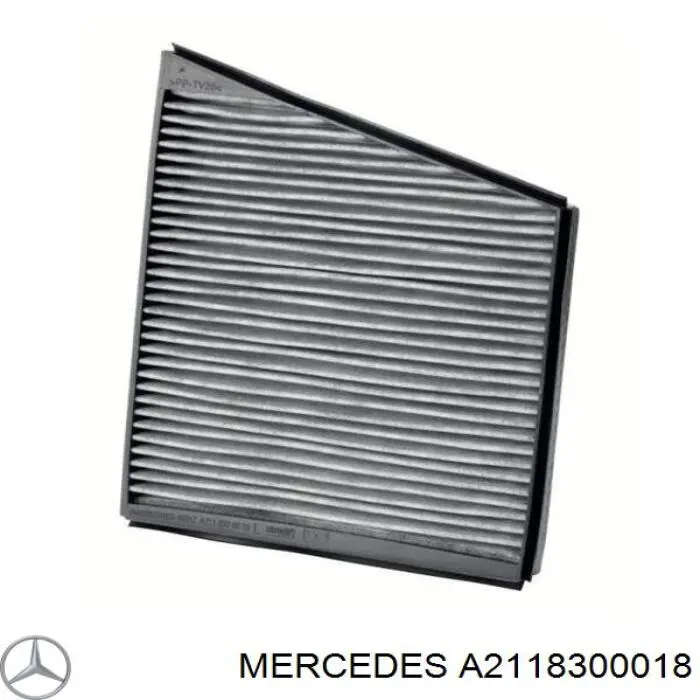 A2118300018 Mercedes filtro de habitáculo