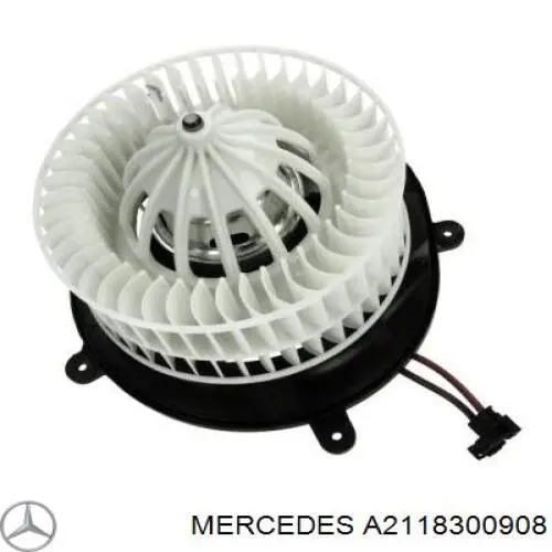 A2118300908 Mercedes motor eléctrico, ventilador habitáculo