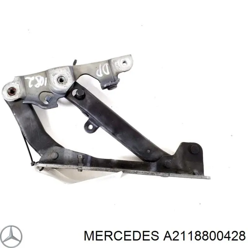 A2118800428 Mercedes bisagra, capó del motor derecha