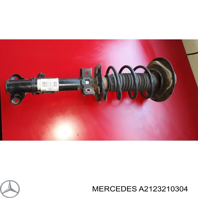 2123210304 Mercedes muelle de suspensión eje delantero