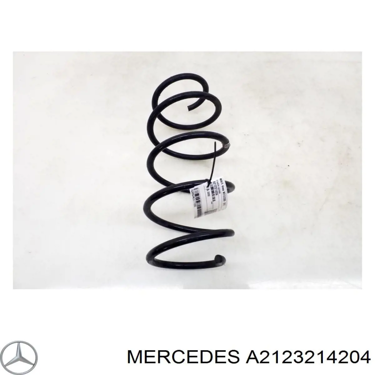 2123214204 Mercedes muelle de suspensión eje delantero