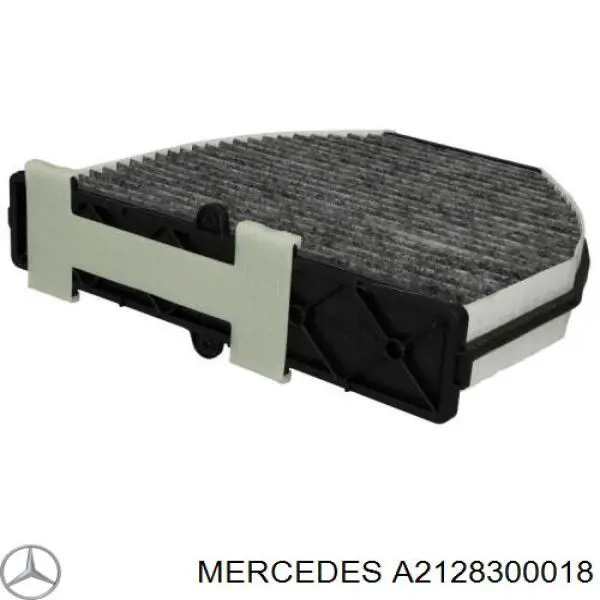 A2128300018 Mercedes filtro de habitáculo