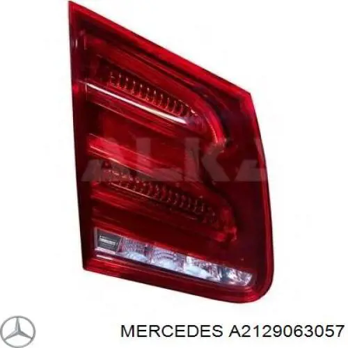 2129063057 Mercedes piloto posterior interior derecho