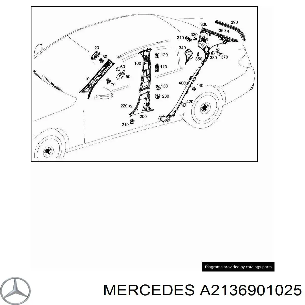 A2136901025 Mercedes 