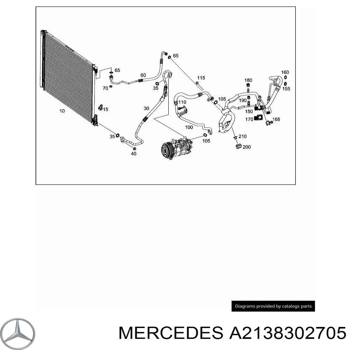 A2138302705 Mercedes 