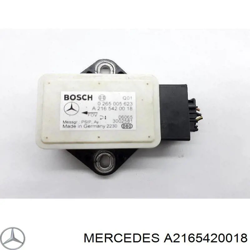  Sensor de Aceleracion lateral (esp) para Mercedes B W245