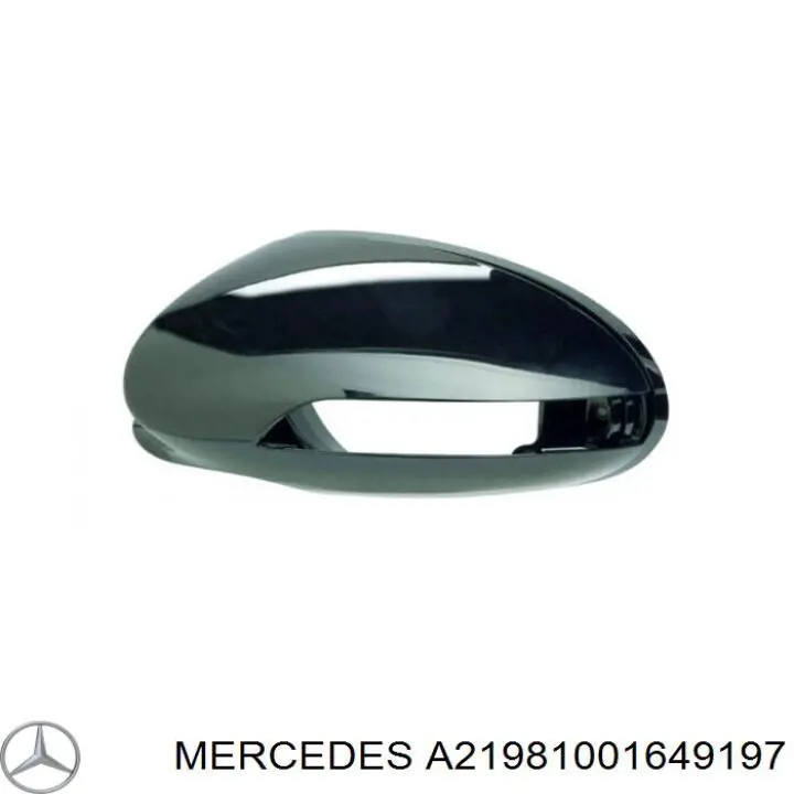  Superposicion(Cubierta) De Espejo Retrovisor Izquierdo para Mercedes CLS C219