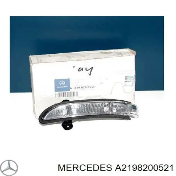  Luz intermitente de retrovisor exterior izquierdo para Mercedes CLS C219