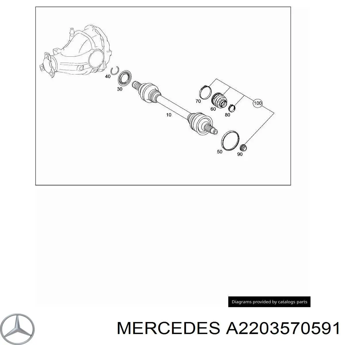 2203570591 Mercedes 