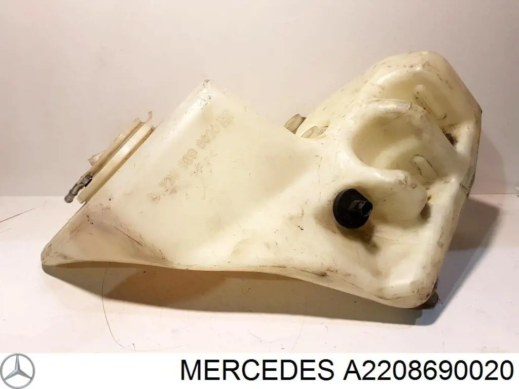 A2208690020 Mercedes depósito del agua de lavado, lavado de parabrisas