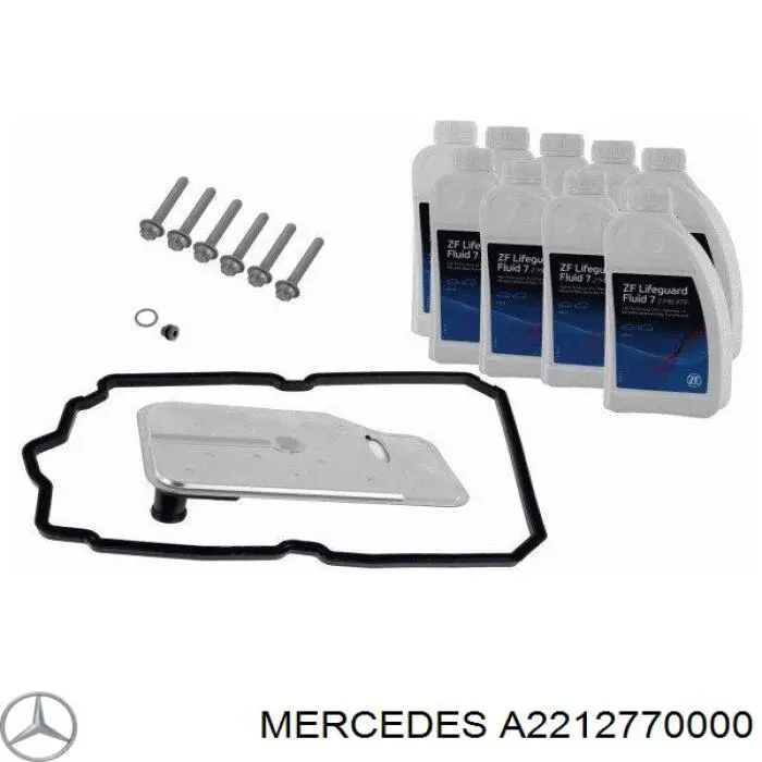 A2212770000 Mercedes filtro hidráulico, transmisión automática