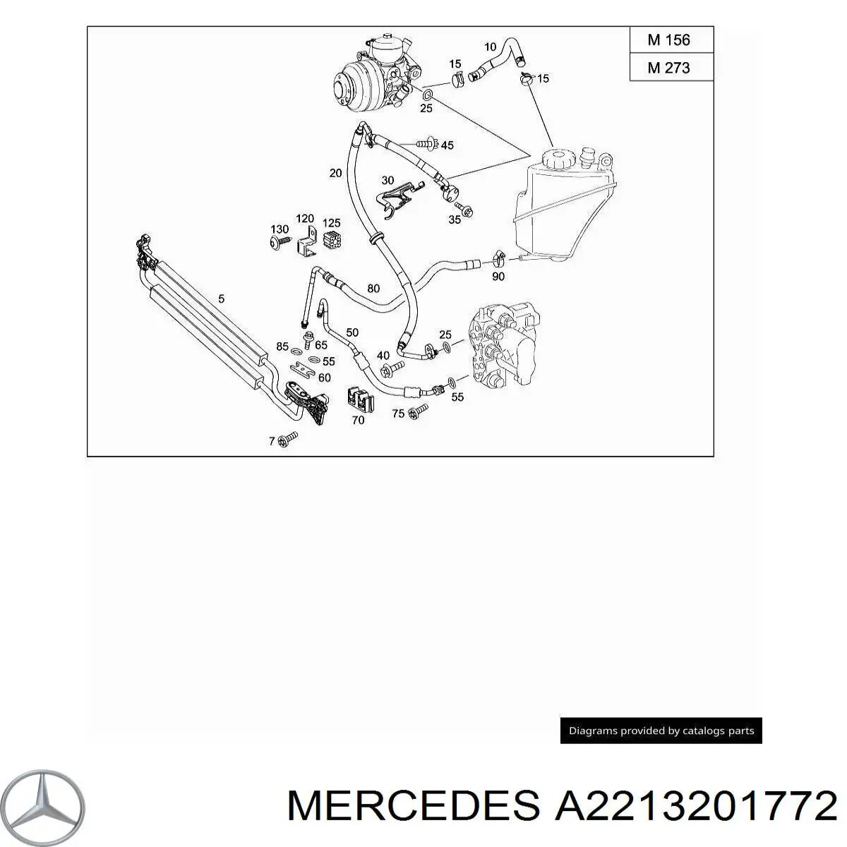 A2213201772 Mercedes 