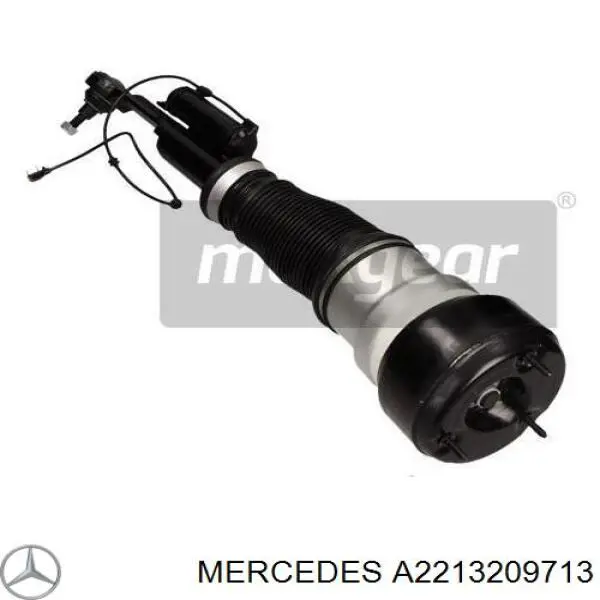 2213209713 Mercedes amortiguador delantero izquierdo