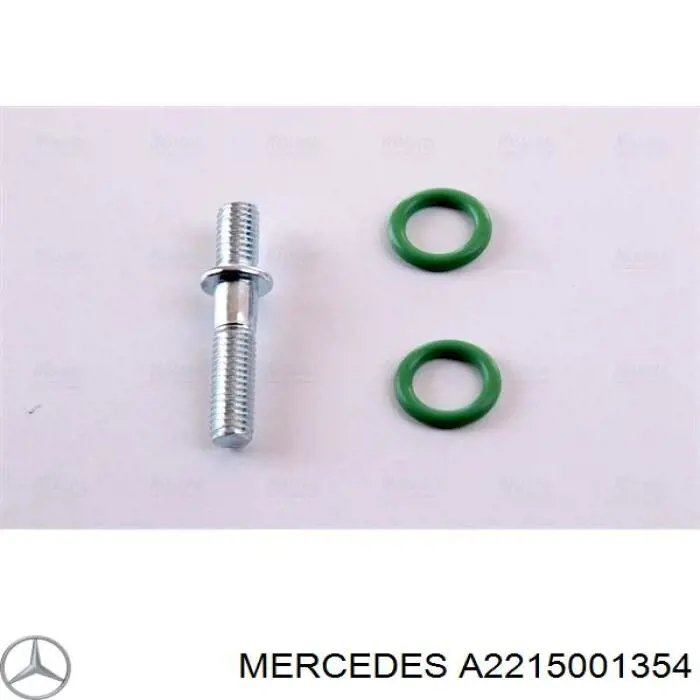 A2215001354 Mercedes condensador aire acondicionado