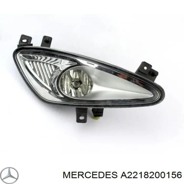 A2218200156 Mercedes faro antiniebla izquierdo