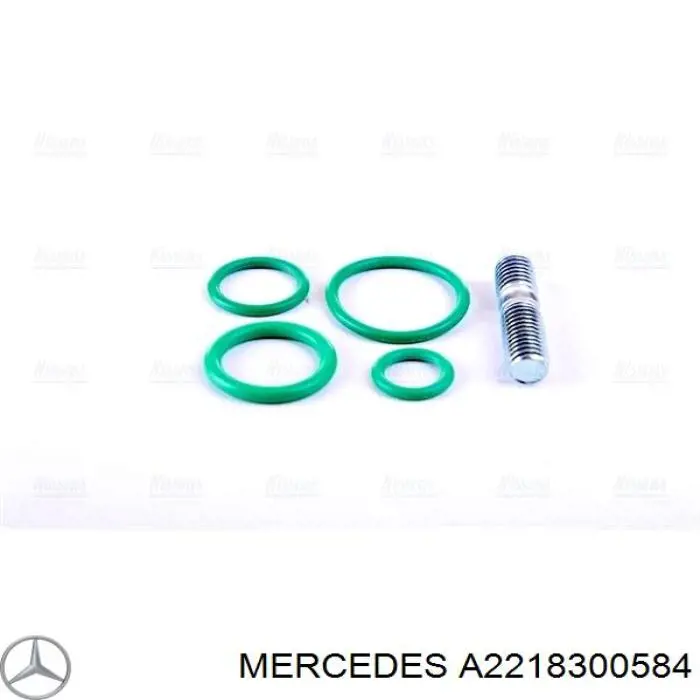 A2218300584 Mercedes válvula de expansión, aire acondicionado