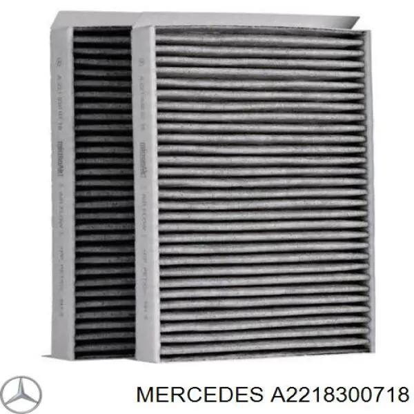 A2218300718 Mercedes filtro de habitáculo