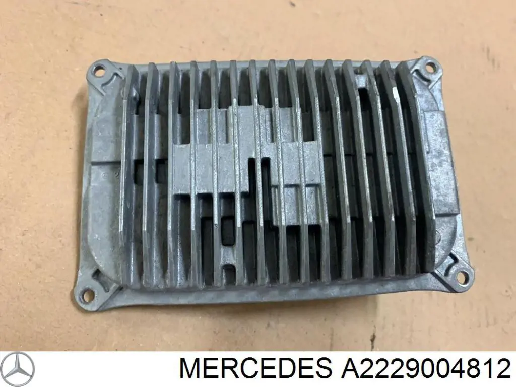 A2229004812 Mercedes modulo de control de faros (ecu)