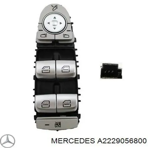  Unidad de control elevalunas delantera izquierda para Mercedes GLC X253