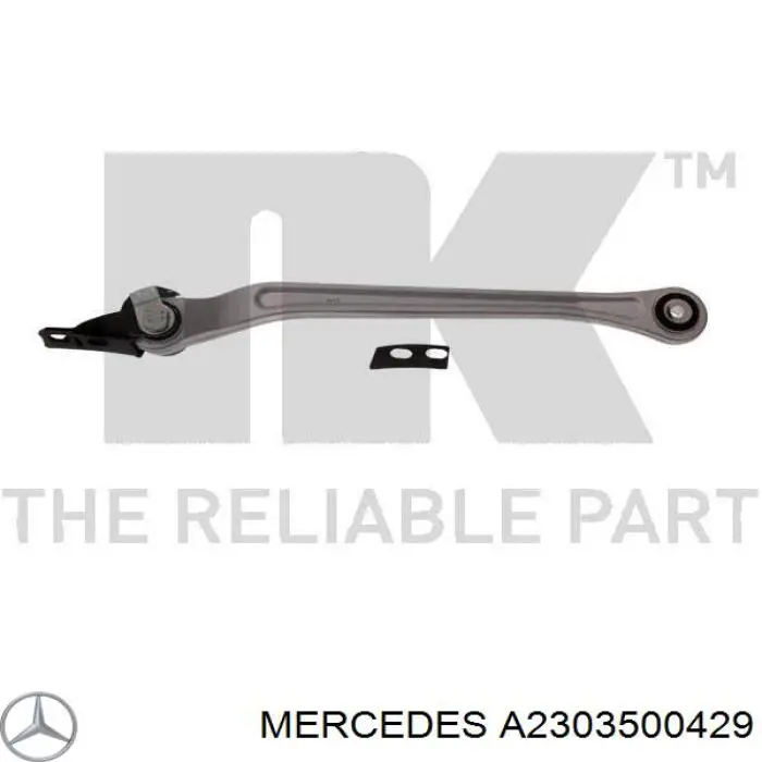 A2303500429 Mercedes brazo suspension (control trasero inferior derecho)