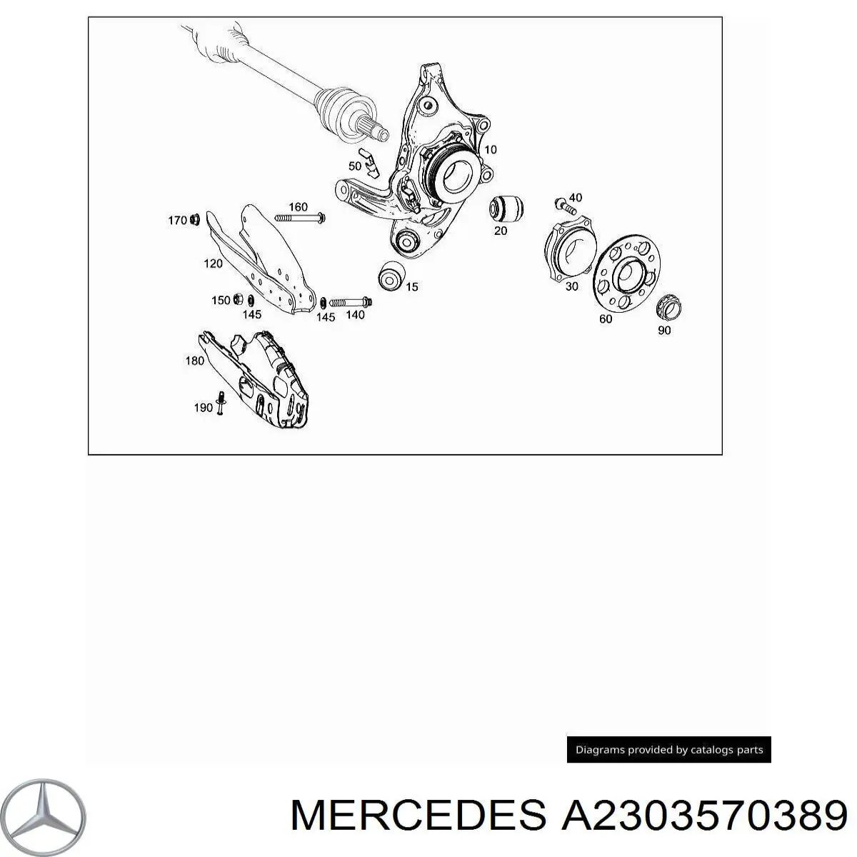 A2303570389 Mercedes 