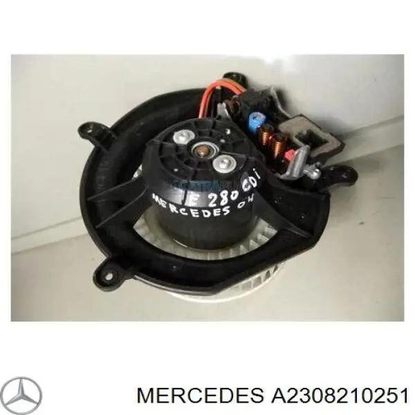 A2308210251 Mercedes resitencia, ventilador habitáculo