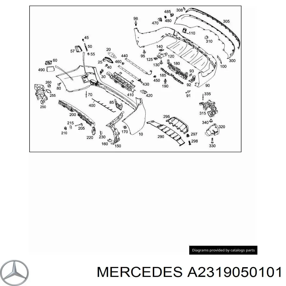 A2319050101 Mercedes 