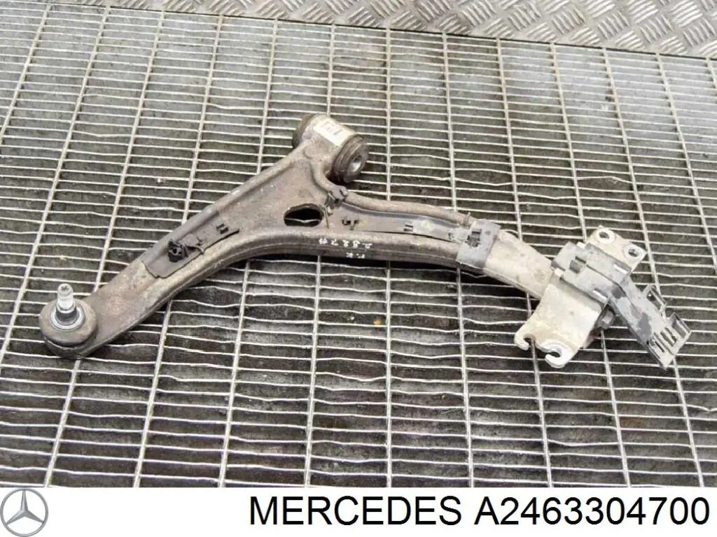 A2463304700 Mercedes barra oscilante, suspensión de ruedas delantera, inferior izquierda