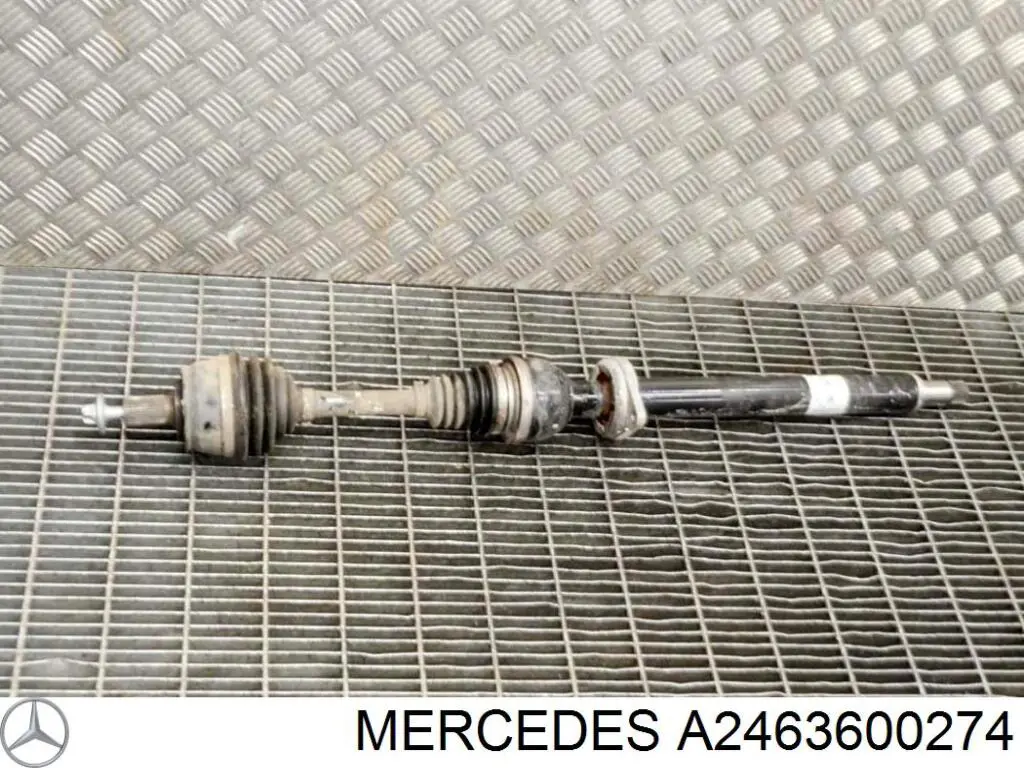  Semieje de transmisión intermedio para Mercedes A W176