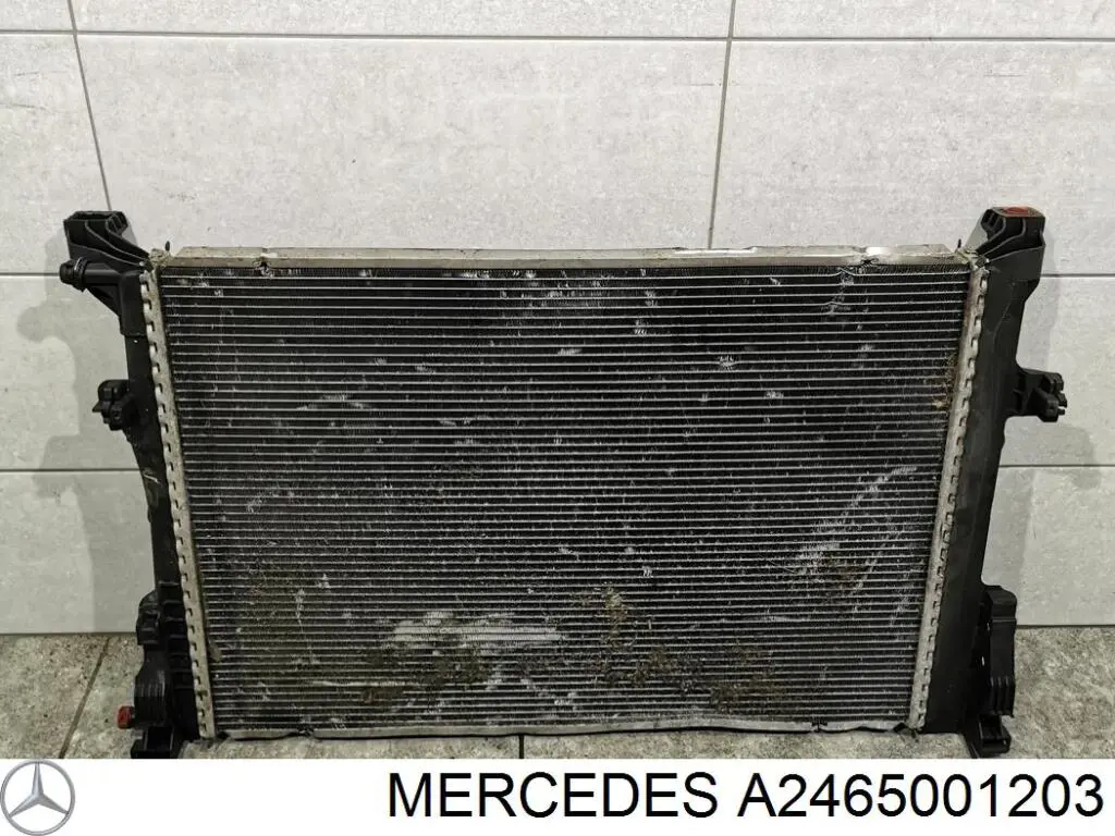 A2465001203 Mercedes radiador refrigeración del motor