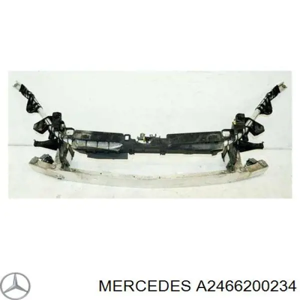 A2466200234 Mercedes soporte de radiador completo