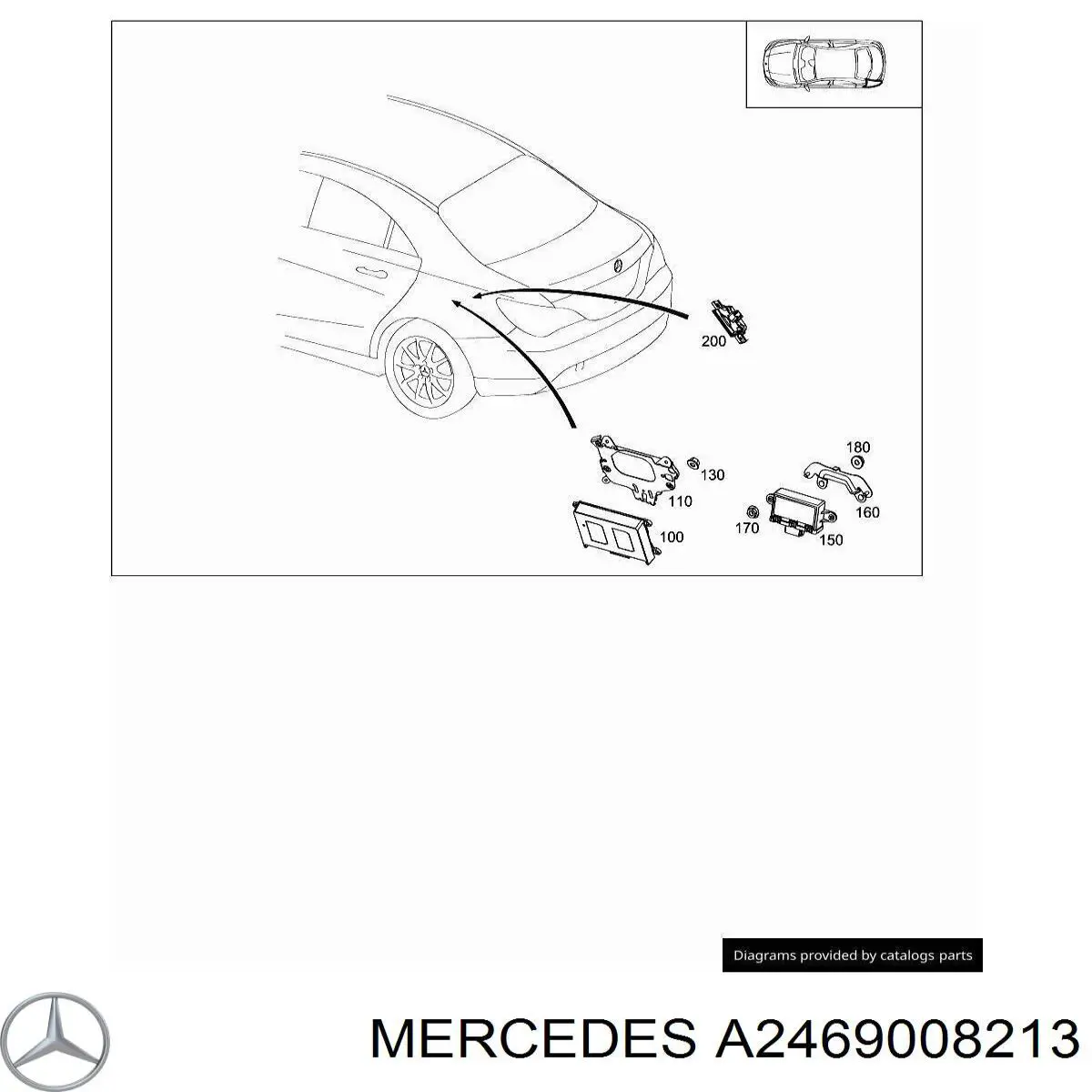 2469008213 Mercedes 