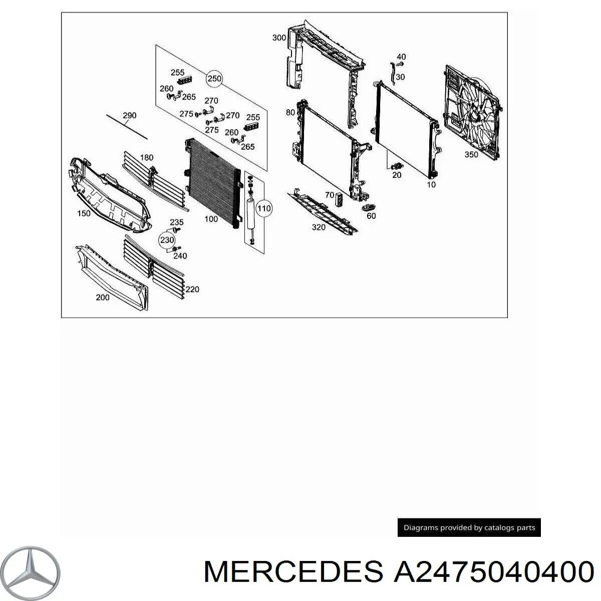 A2475040400 Mercedes 