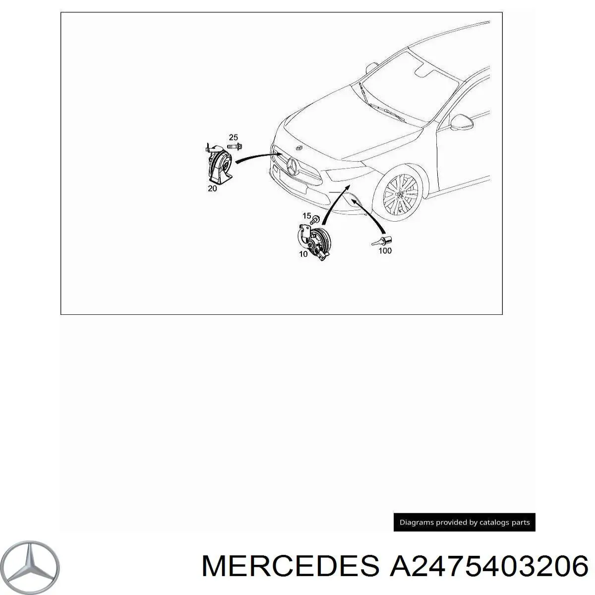 A2475403206 Mercedes 