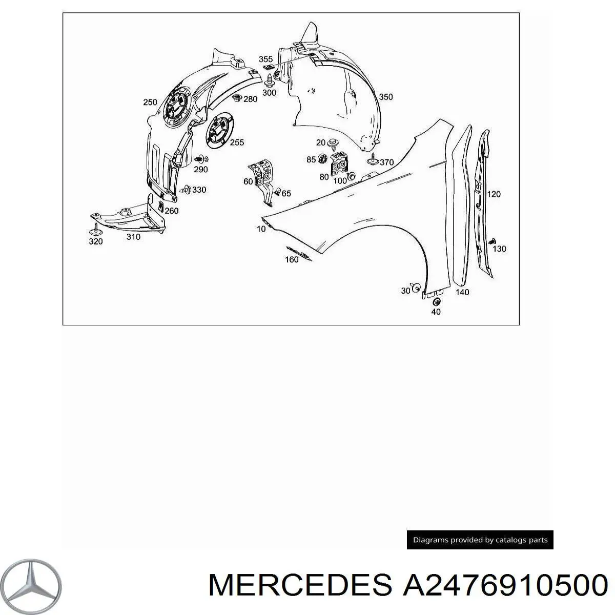 A2476910500 Mercedes 